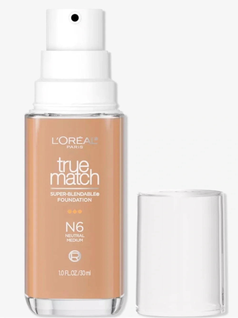 L’Oréal True Match Foundation N6 Neutral Medium - New FullSz